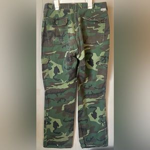 Five Brother Vintage 70’s Mens Camouflage Cargo Pants MADE IN USA 32x30